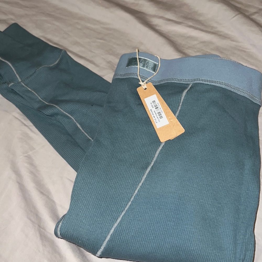 SKIMS NWT Cotton Rib Legging Kyanite - Picture 8 of 8